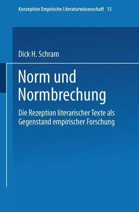 Schram |  Norm und Normbrechung | Buch |  Sack Fachmedien