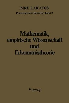 Lakatos |  Mathematik, empirische Wissenschaft und Erkenntnistheorie | Buch |  Sack Fachmedien