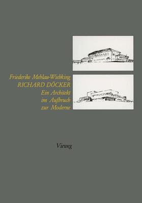 Mehlau-Wiebking |  Richard Döcker | Buch |  Sack Fachmedien