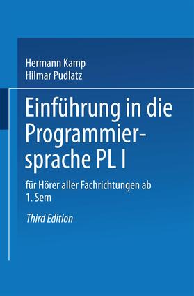 Kamp |  Einführung in die Programmiersprache PL/I | Buch |  Sack Fachmedien