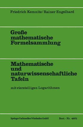 Kemnitz |  Große mathematische Formelsammlung | Buch |  Sack Fachmedien