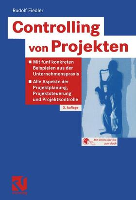 Fiedler |  Controlling von Projekten | Buch |  Sack Fachmedien