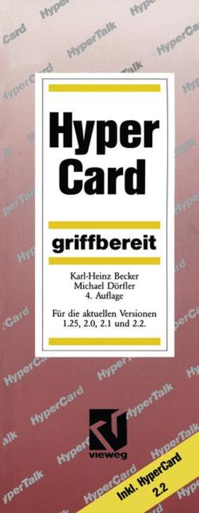 Becker / Dörfler |  HyperCard griffbereit | Buch |  Sack Fachmedien
