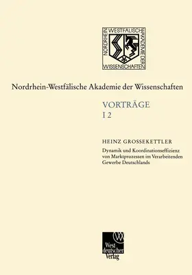 Grossekettler |  Ingenieur- und Wirtschaftswissenschaften | Buch |  Sack Fachmedien