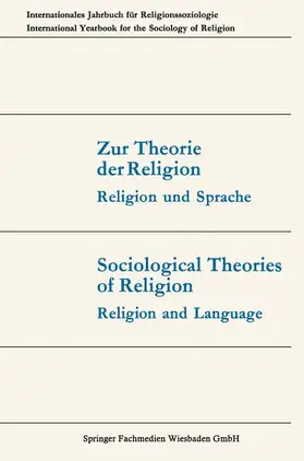 Dux / Matthes / Luckmann |  Zur Theorie der Religion / Sociological Theories of Religion | Buch |  Sack Fachmedien