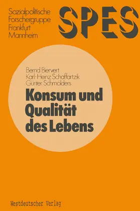 Biervert |  Konsum und Qualität des Lebens | Buch |  Sack Fachmedien