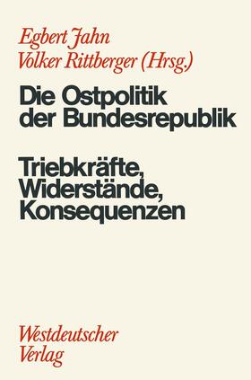 Rittberger / Jahn |  Die Ostpolitik der BRD | Buch |  Sack Fachmedien