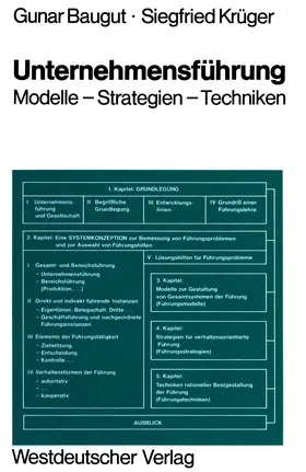 Krüger / Baugut |  Unternehmensführung | Buch |  Sack Fachmedien