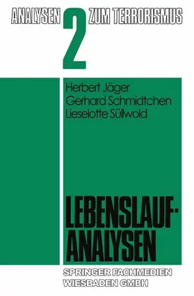 Jäger / Schmidtchen |  Lebenslaufanalysen | Buch |  Sack Fachmedien