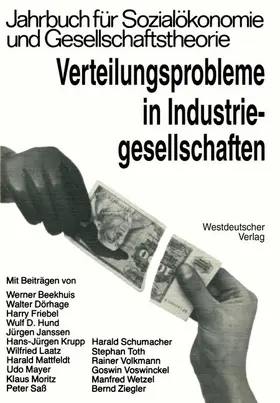  Verteilungsprobleme in Industriegesellschaften | Buch |  Sack Fachmedien