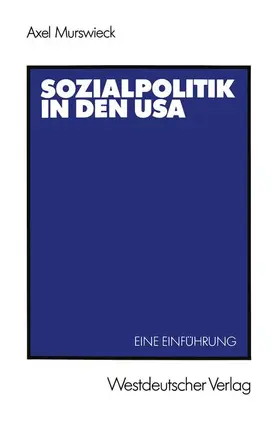  Sozialpolitik in den USA | Buch |  Sack Fachmedien