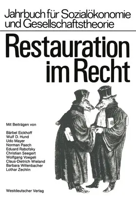  Restauration im Recht | Buch |  Sack Fachmedien