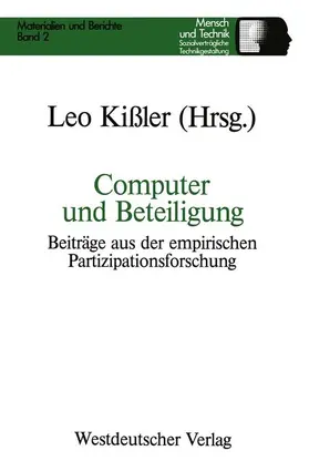 Kissler |  Computer und Beteiligung | Buch |  Sack Fachmedien