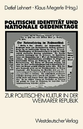 Megerle |  Politische Identität und nationale Gedenktage | Buch |  Sack Fachmedien
