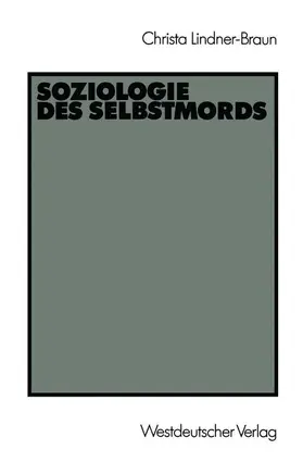  Soziologie des Selbstmords | Buch |  Sack Fachmedien