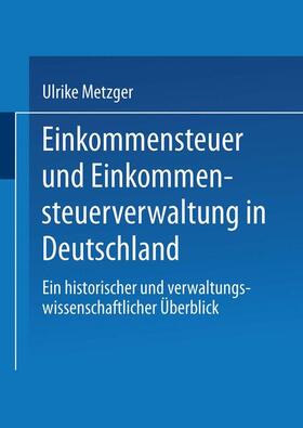 Weingarten |  Einkommensteuer und Einkommensteuerverwaltung in Deutschland | Buch |  Sack Fachmedien