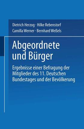 Herzog |  Abgeordnete und Bürger | Buch |  Sack Fachmedien
