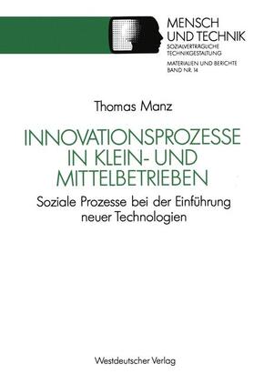  Innovationsprozesse in Klein- und Mittelbetrieben | Buch |  Sack Fachmedien