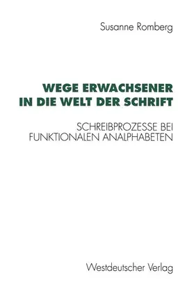 Romberg |  Wege Erwachsener in die Welt der Schrift | Buch |  Sack Fachmedien