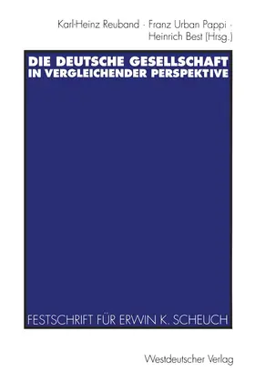 Pappi / Best |  Die deutsche Gesellschaft in vergleichender Perspektive | Buch |  Sack Fachmedien