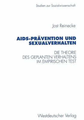 Reinecke |  AIDS-Prävention und Sexualverhalten | Buch |  Sack Fachmedien