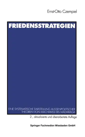 Czempiel |  Friedensstrategien | Buch |  Sack Fachmedien