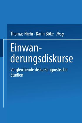 Böke / Niehr |  Einwanderungsdiskurse | Buch |  Sack Fachmedien