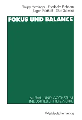 Hessinger / Schmidt / Eichhorn |  Fokus und Balance | Buch |  Sack Fachmedien