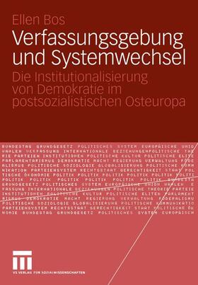 Bos |  Verfassungsgebung und Systemwechsel | Buch |  Sack Fachmedien