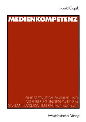 Gapski |  Medienkompetenz | Buch |  Sack Fachmedien