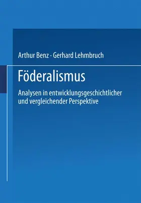 Lehmbruch / Benz | Föderalismus | Buch | 978-3-531-13694-3 | sack.de