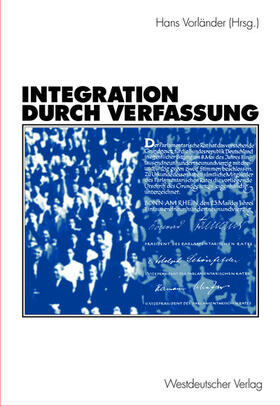 Vorländer |  Integration durch Verfassung | Buch |  Sack Fachmedien