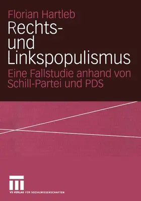 Hartleb |  Rechts- und Linkspopulismus | Buch |  Sack Fachmedien