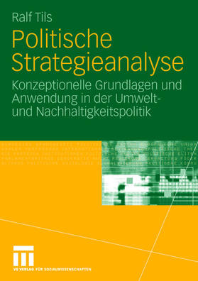 Tils |  Politische Strategieanalyse | Buch |  Sack Fachmedien