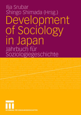 Shimada / Srubar |  Development of Sociology in Japan | Buch |  Sack Fachmedien