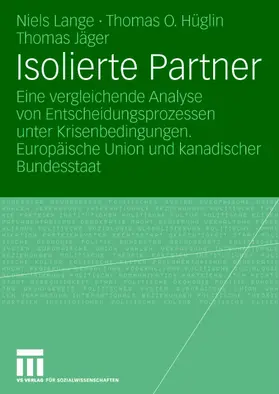 Lange / Jäger / Hüglin |  Isolierte Partner | Buch |  Sack Fachmedien