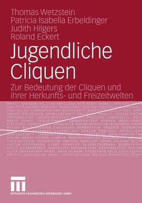 Wetzstein / Erbeldinger / Eckert |  Jugendliche Cliquen | Buch |  Sack Fachmedien