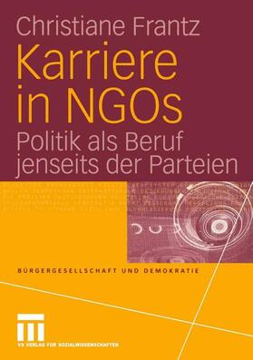 Frantz |  Karriere in NGOs | Buch |  Sack Fachmedien