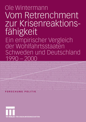 Wintermann |  Vom Retrenchment zur Krisenreaktionsfähigkeit | Buch |  Sack Fachmedien