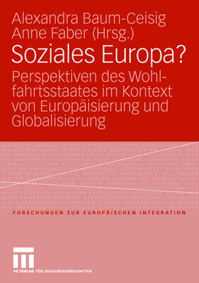 Faber / Baum-Ceisig |  Soziales Europa? | Buch |  Sack Fachmedien