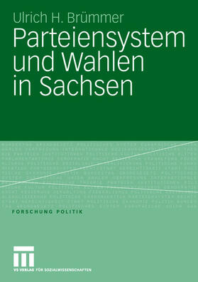 Brümmer |  Parteiensystem und Wahlen in Sachsen | Buch |  Sack Fachmedien