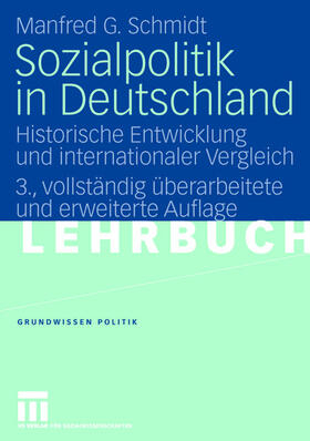 Schmidt |  Sozialpolitik in Deutschland | Buch |  Sack Fachmedien