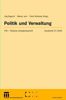 Bogumil / Nullmeier / Jann |  Politik und Verwaltung | Buch |  Sack Fachmedien