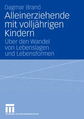 Brand |  Alleinerziehende mit volljährigen Kindern | Buch |  Sack Fachmedien