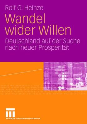 Heinze |  Wandel wider Willen | Buch |  Sack Fachmedien