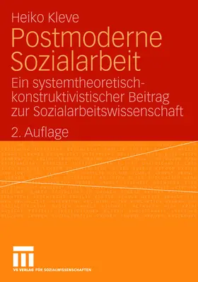 Kleve |  Postmoderne Sozialarbeit | Buch |  Sack Fachmedien