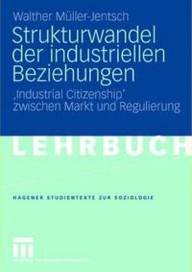 Müller-Jentsch |  Strukturwandel der industriellen Beziehungen | Buch |  Sack Fachmedien