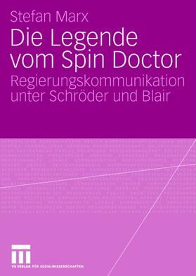 Marx |  Die Legende vom Spin Doctor | Buch |  Sack Fachmedien