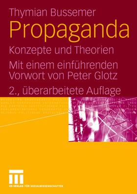 Bussemer |  Propaganda | Buch |  Sack Fachmedien