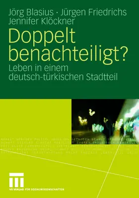 Blasius / Klöckner / Friedrichs |  Doppelt benachteiligt? | Buch |  Sack Fachmedien